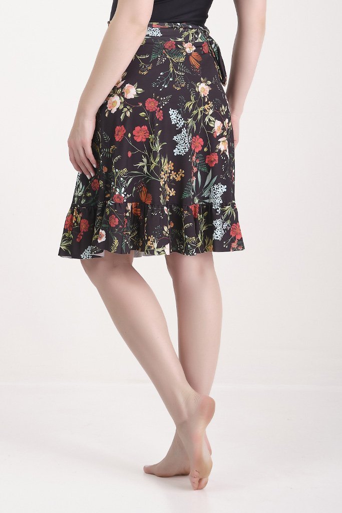 Short Saia Moda Praia Estampa Exclusiva Proteção UV