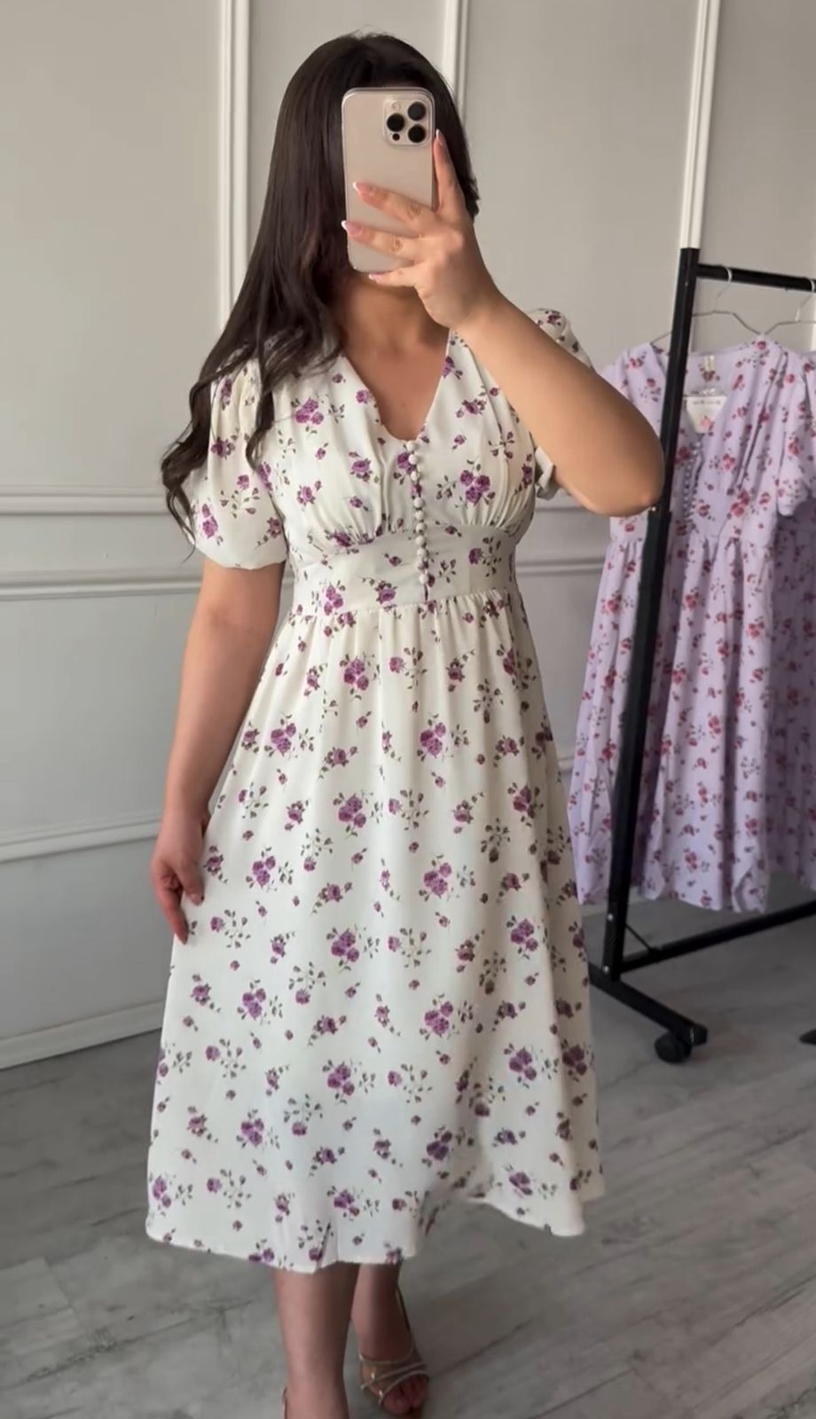 Vestido Jardim de Rosas