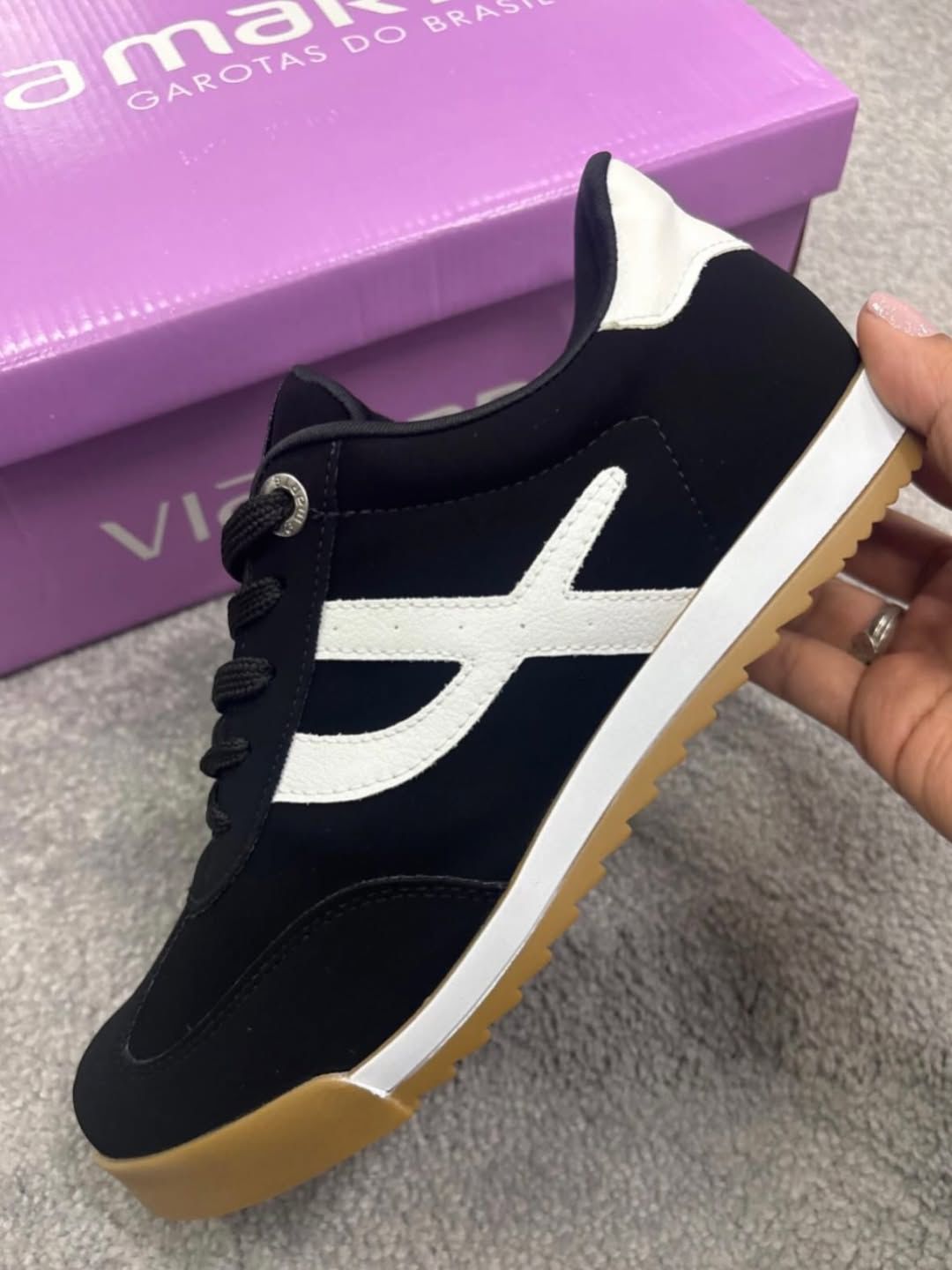 Tênis Via Marte Casual Glam - Branco