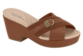 Tamanco Anabela Modare Ultra Conforto - Preto