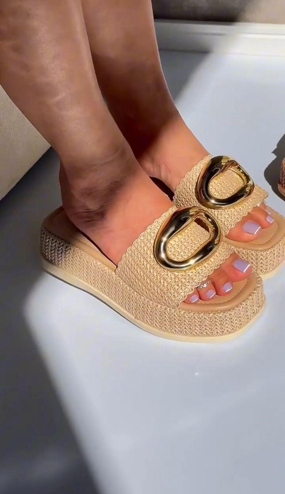 Flatform Elegance Trançada