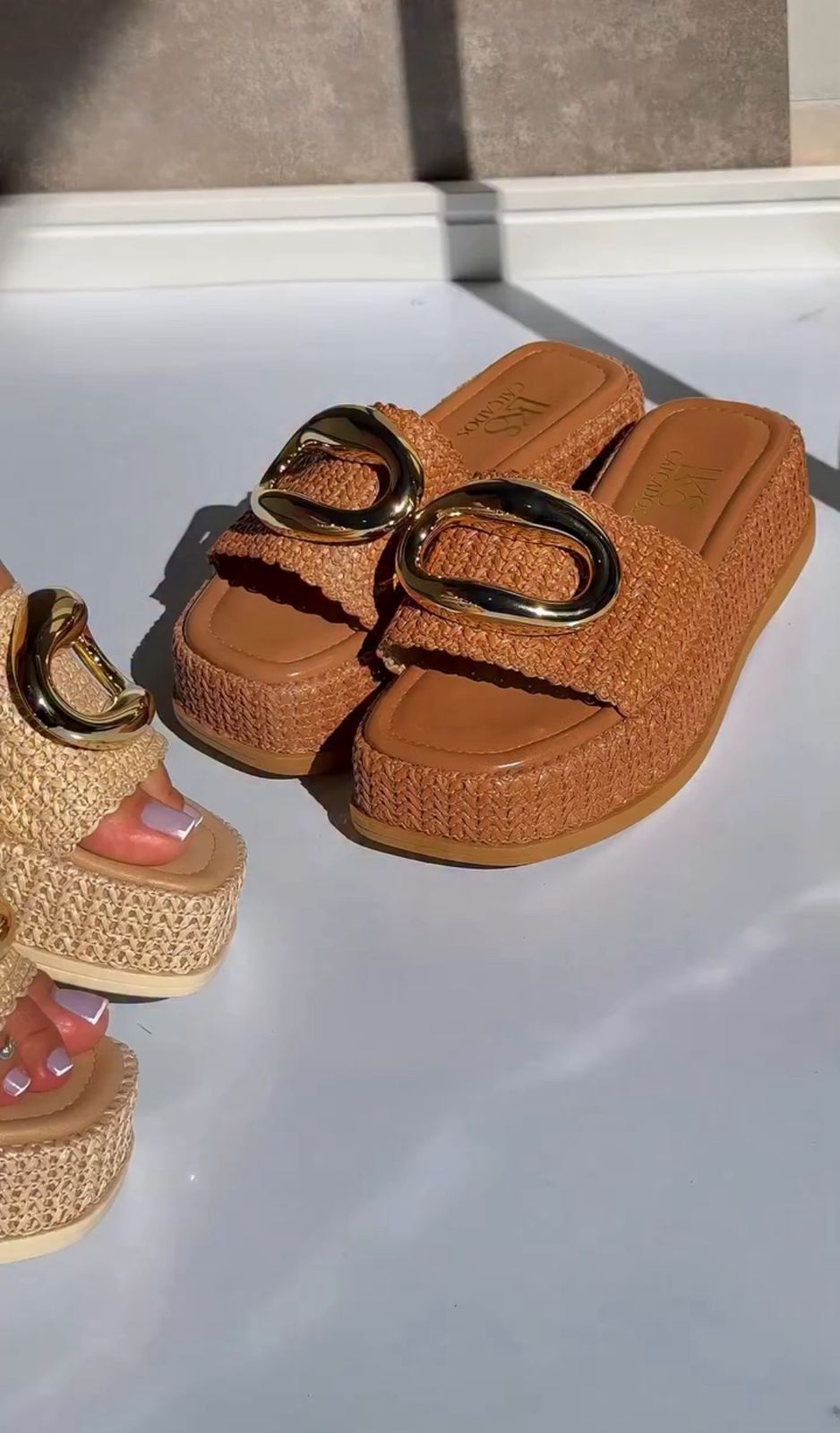Flatform Elegance Trançada