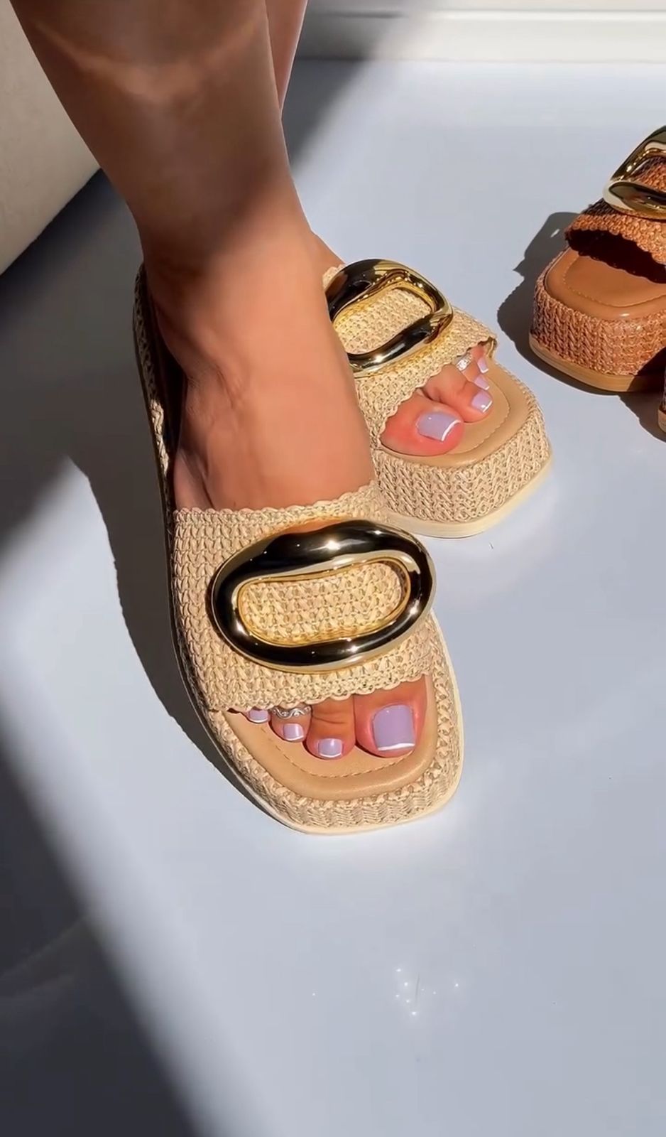 Flatform Elegance Trançada
