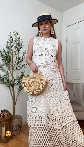 Conjunto Crochê Boho Chic