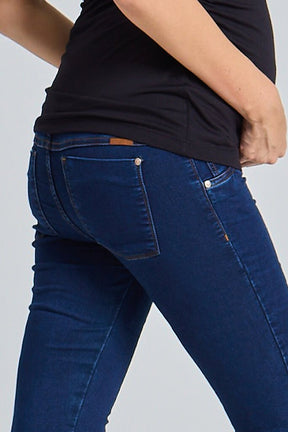 Calça Jeans Flare Cós Com Elástico
