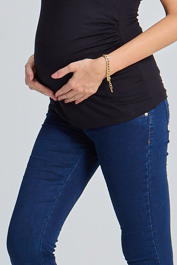 Calça Jeans Flare Cós Com Elástico