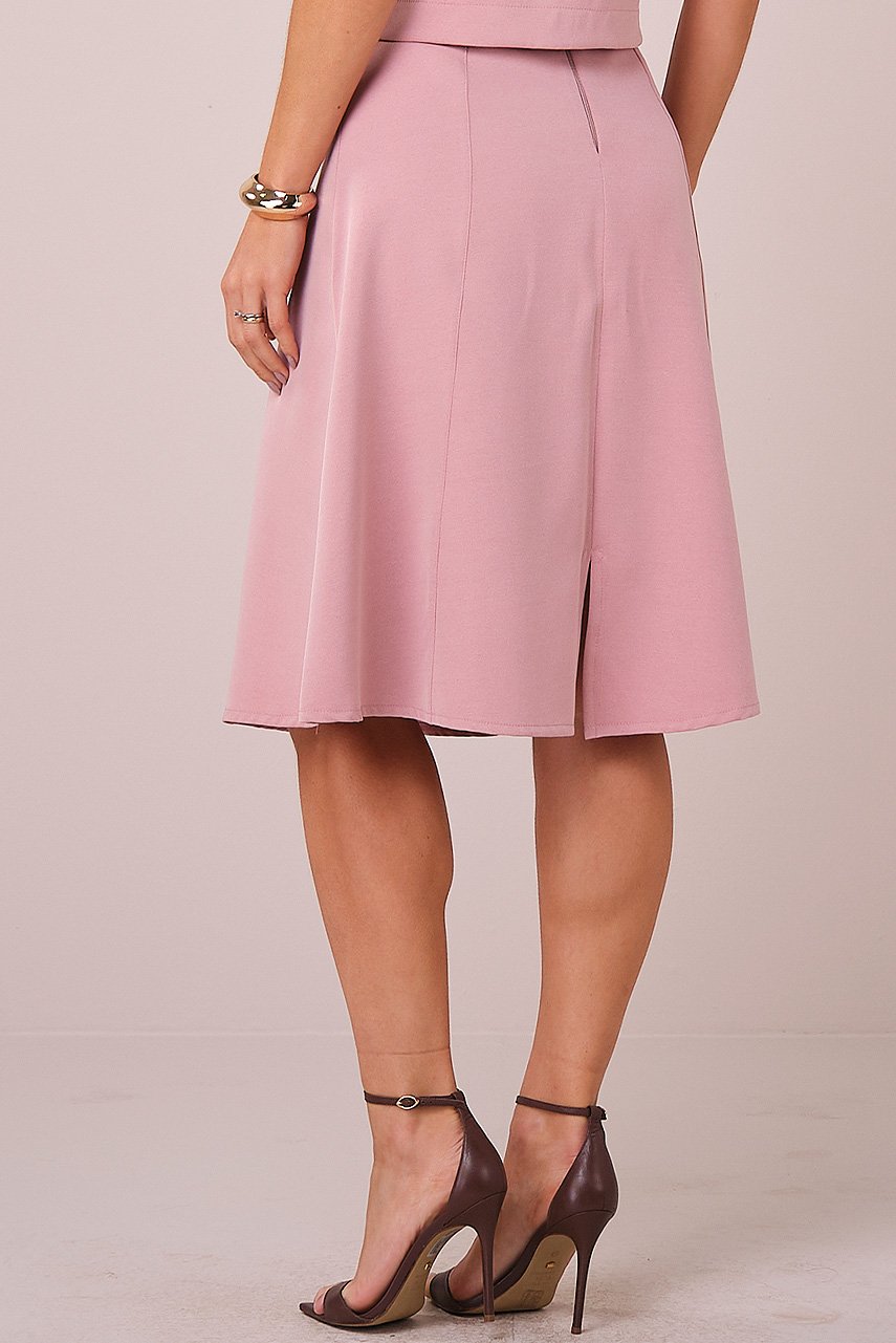 Conjunto Rosa Curto na Alfaiataria