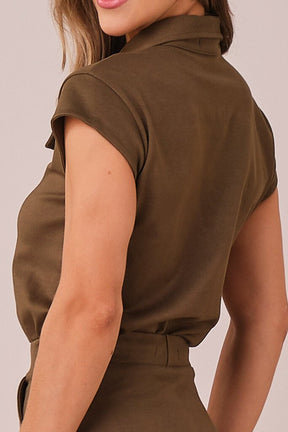 Conjunto Verde Curto na Malha Estruturado