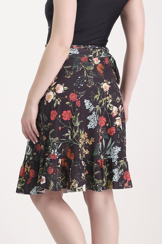 Short Saia Moda Praia Estampa Exclusiva Proteção UV
